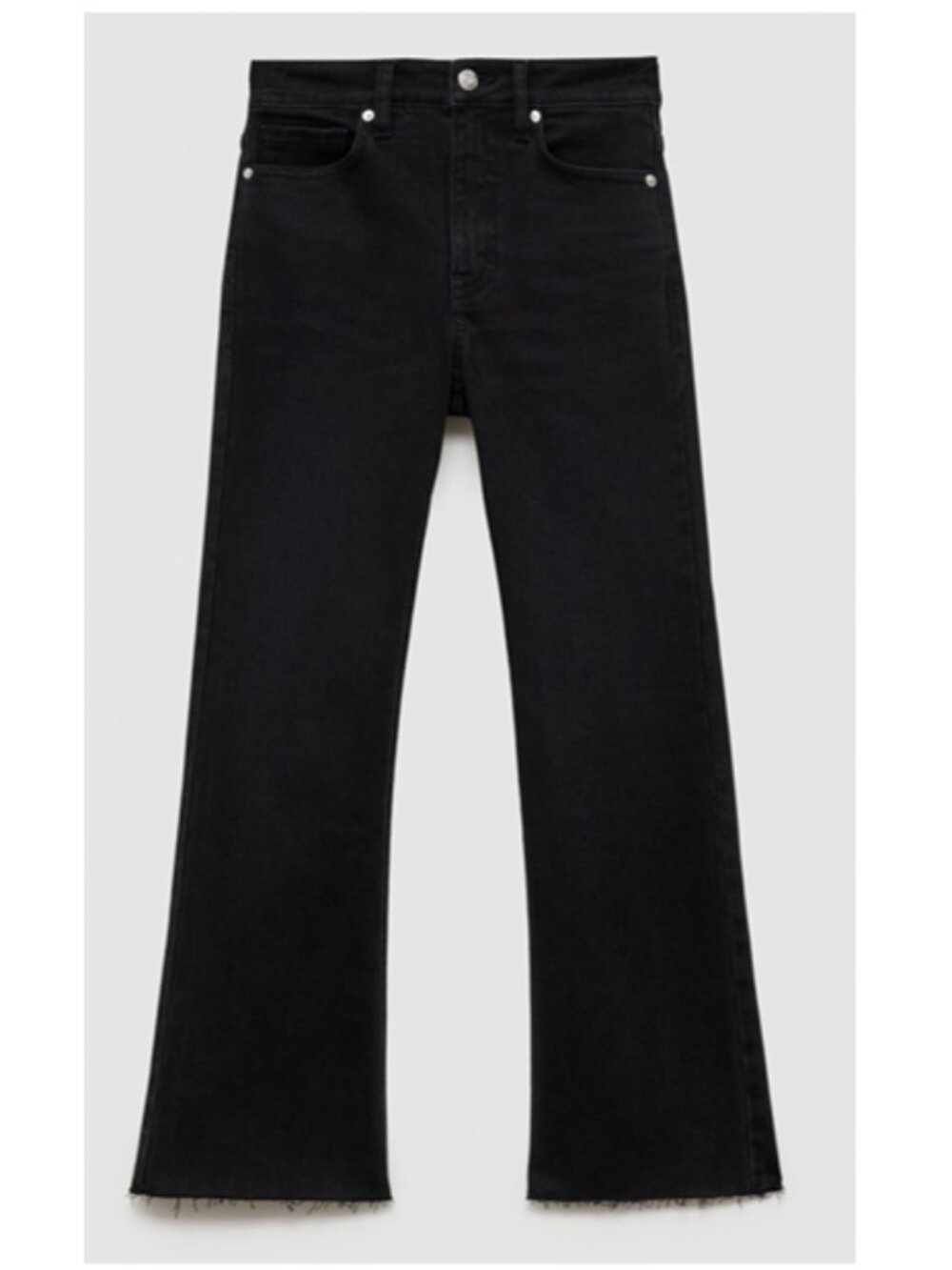 Mango Sienna flared cropped jeans